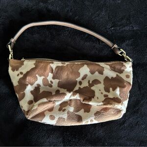 Stylish Brown and Cream Women's Bag